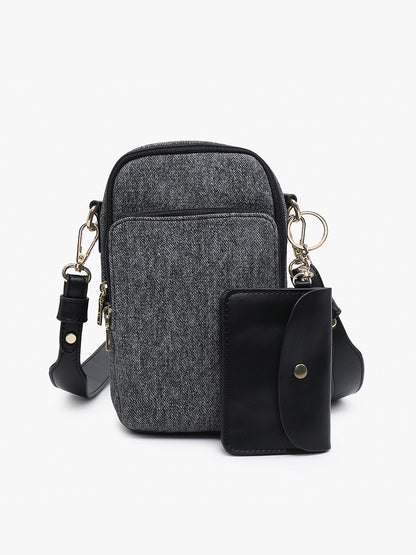 Parker Vegan Crossbody by Jen & Co.