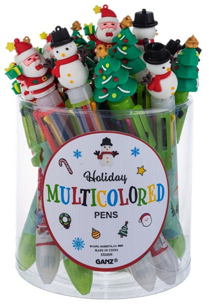 Holiday Multicolored Pen