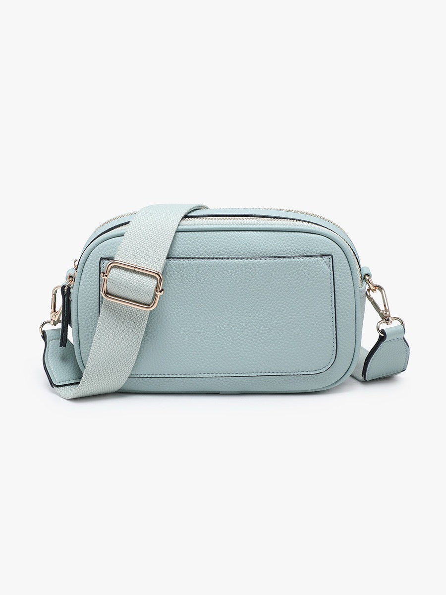 Sky Duel Zip Crossbody by Jen & Co.