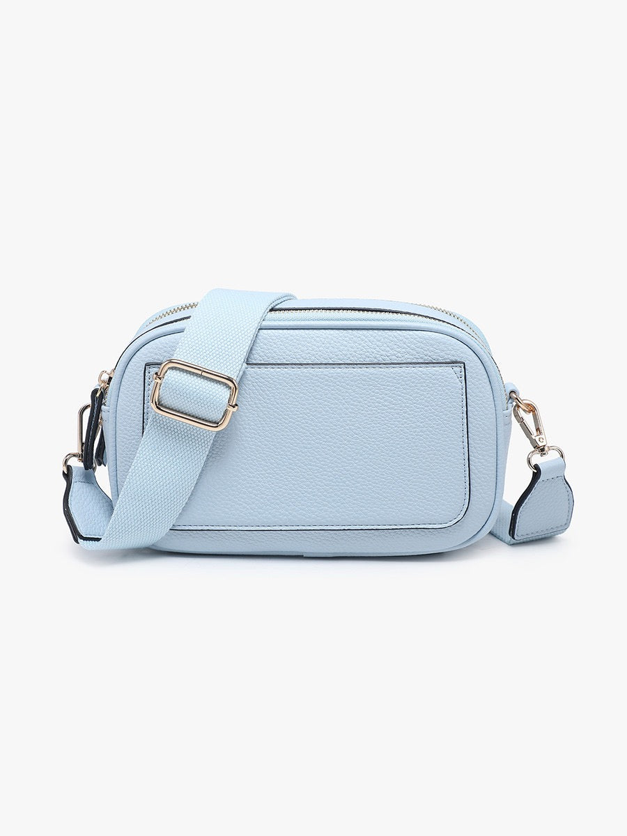 Sky Duel Zip Crossbody by Jen & Co.