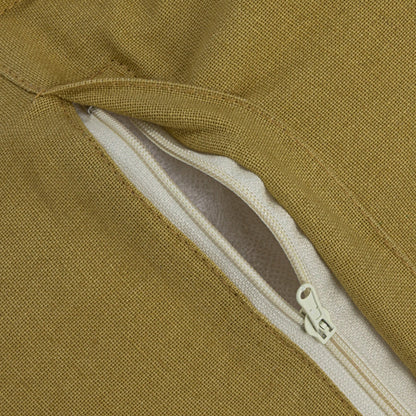 18" Square Recycled Cotton Crocheted Pillow