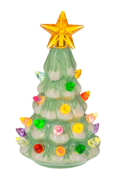 LED Light Up Retro Tree Mini Shimmers
