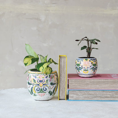Terra-cotta Planter (Holds 7" Pot) (Each Will Vary)