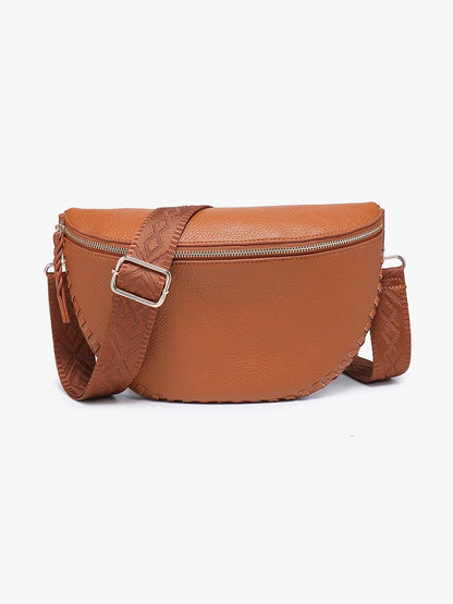 Janae Whipstitch Vegan Crossbody/Sling Bag