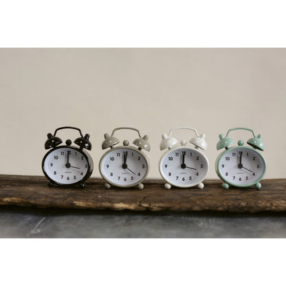 Metal Alarm Clock, 4 Colors