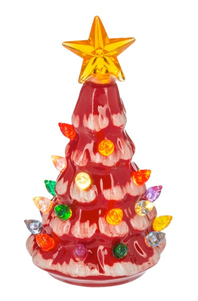 LED Light Up Retro Tree Mini Shimmers