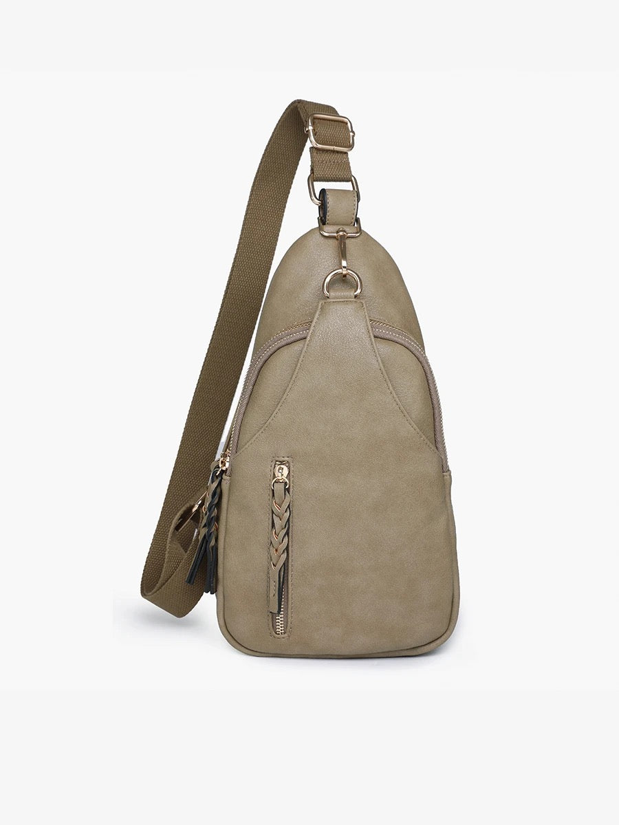 Nikki Sling Pack Bag by Jen & Co.