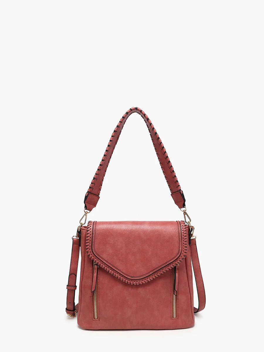 Lorelei Vegan Crossbody by Jen & Co.