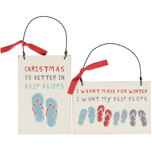 Flip Flops Ornament