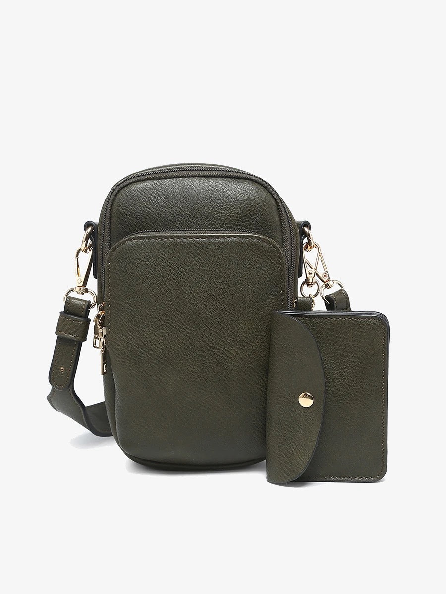 Parker Vegan Crossbody by Jen & Co.