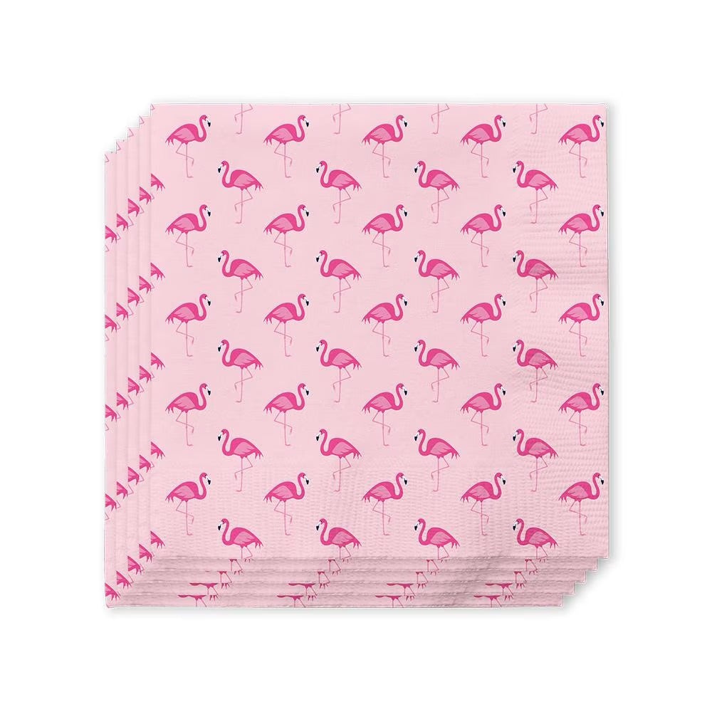 Flamingos Cocktail Napkins