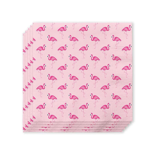 Flamingos Cocktail Napkins