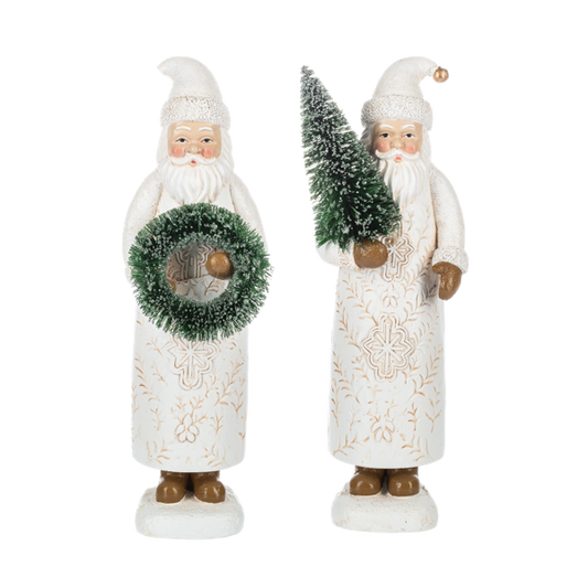Santa w/Tree or Wreath
