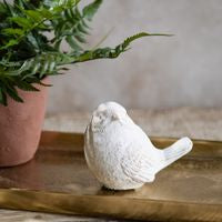 Gold Wash Cement Bird