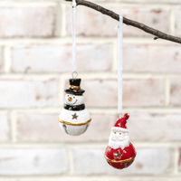 Snowman/Santa Ornaments