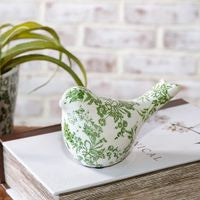 6"L Verte Heirloom Bird