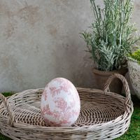4.5" Rose Heirloom Egg