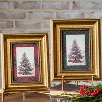 5 X 7 Plaid Christmas Tree Frame