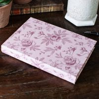 8.4" Lilac Floral Notebook/Journal