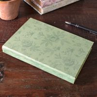 8.4" Sage Floral Notebook/Journal