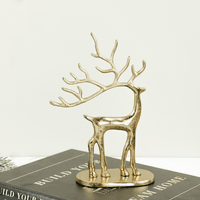 10" Gold Reindeer