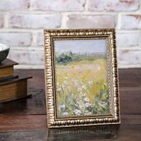 5x7 Antique Gold Deco Frame