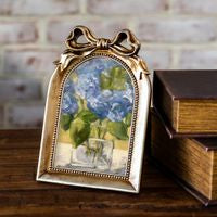 4x6 Arch Gold Bow Frame