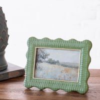6 X 4 Green Weave Landscape Frame