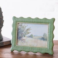 7 X 5 Green Weave Landscape Frame
