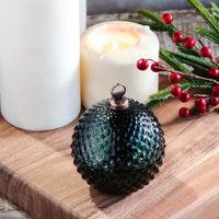 3"D Green Diamond Orn Jar