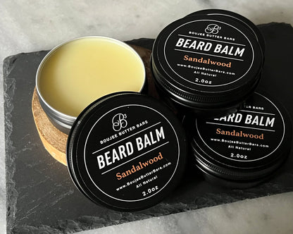 2.0oz Sandalwood Beard Balm