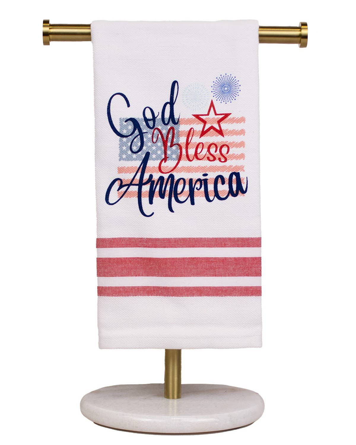 God Bless America Hand Towel