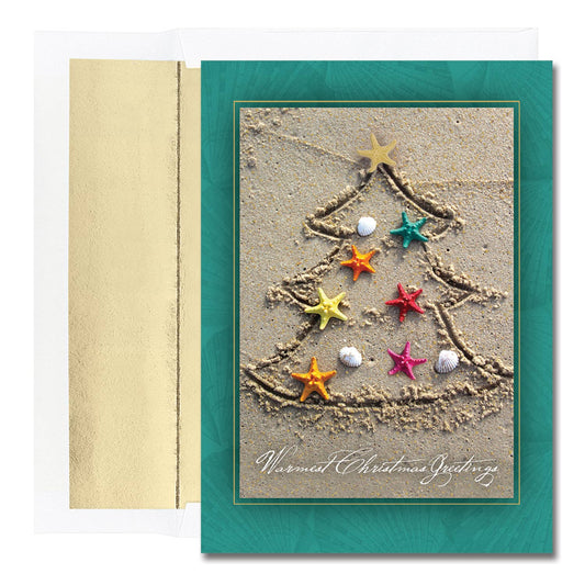 Sand Tree Boxed Holiday Cards