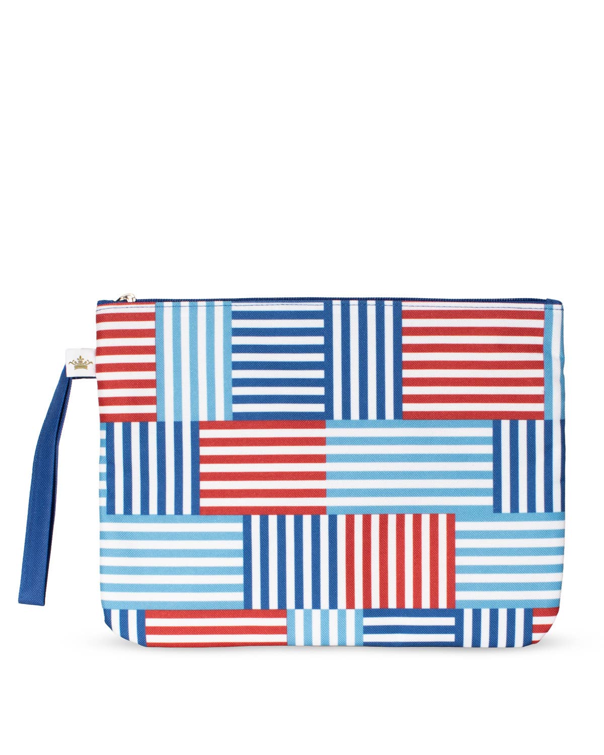 Freeport Stripe Wet/Dry Bag   Red/White/Blue   12x9