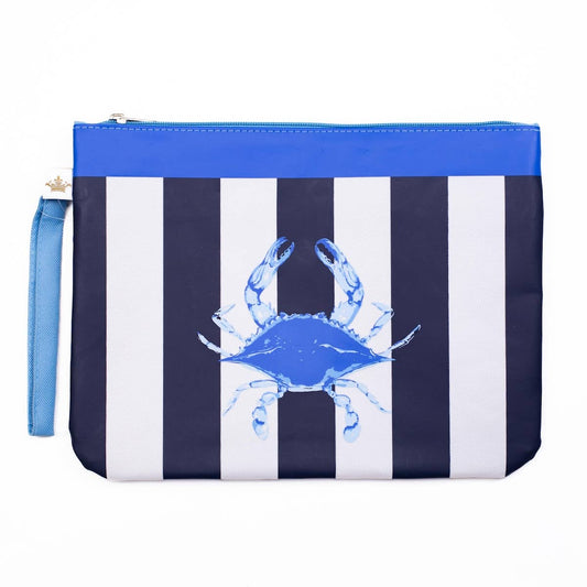 San Blas Crab Wet/Dry Bag   Navy/Palace   12x9