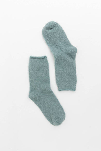 Fall & Winter Fuzzy Crew Socks