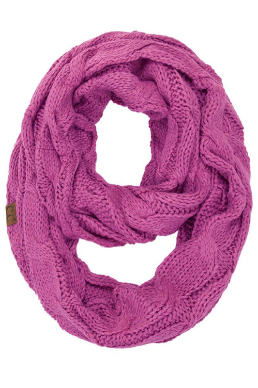 New Lavender Knitted Scarf