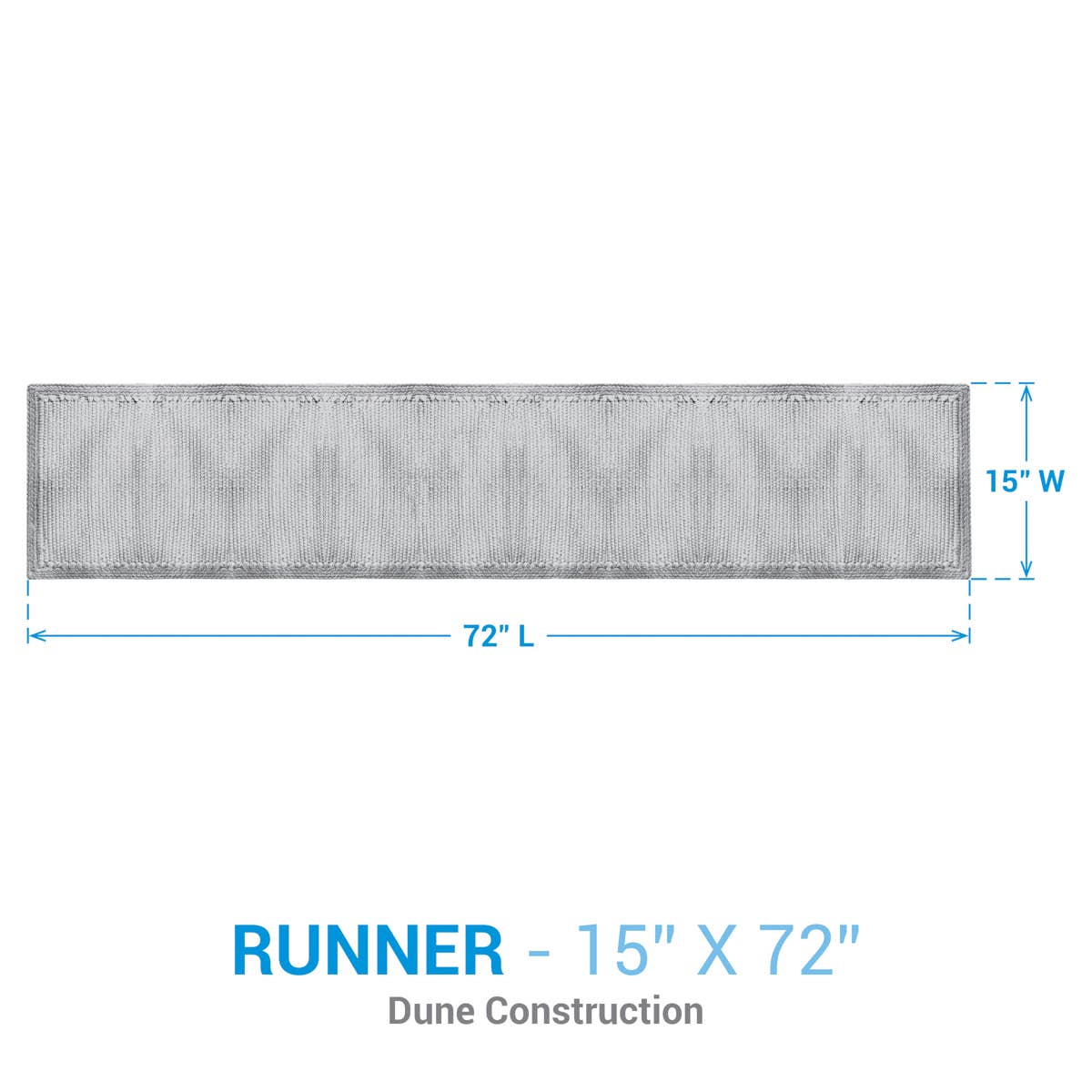 Dune Runner 72"L - Seafoam