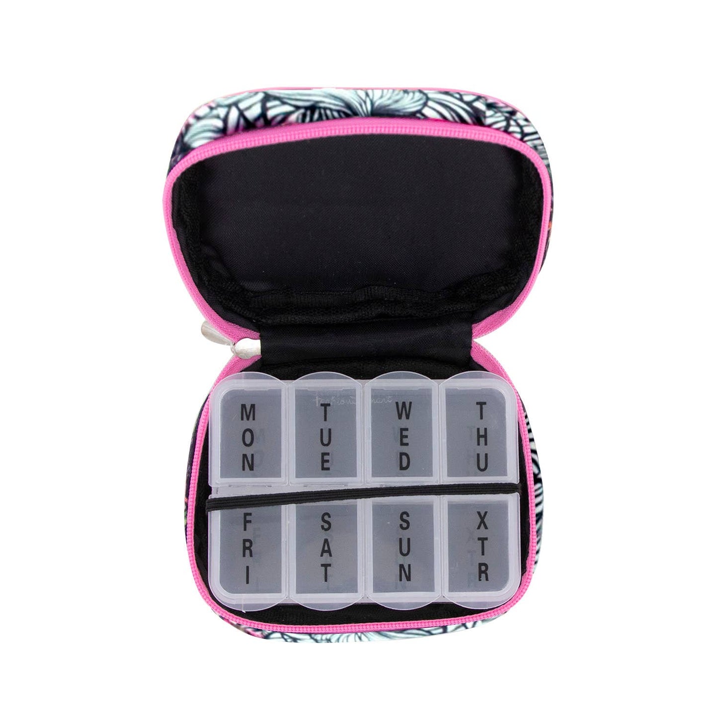 Wellness Keeper Zippered Pill & Vitamin Case, Green Thumb