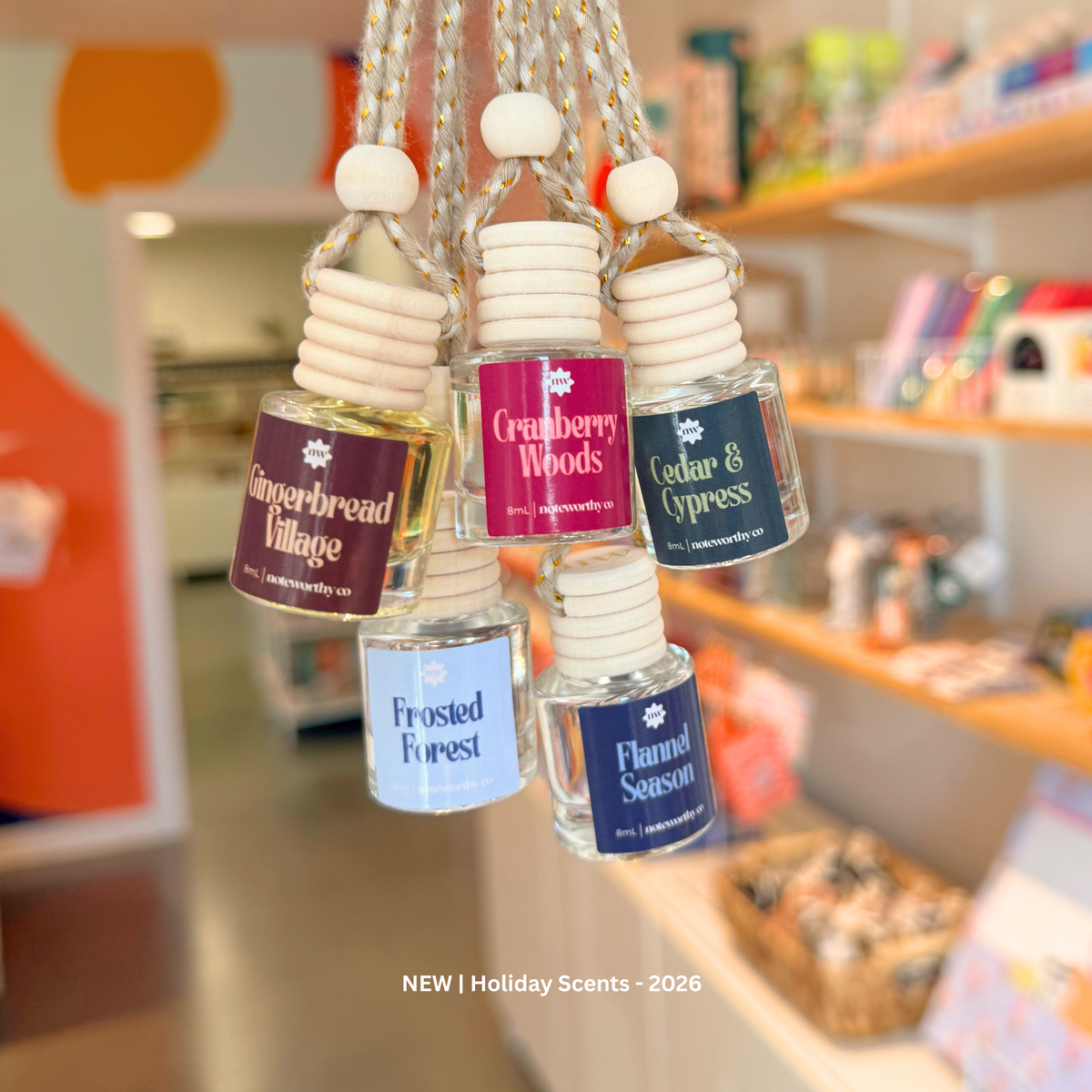 Car Diffusers | Holiday & Winter Scents (NEW 2026)