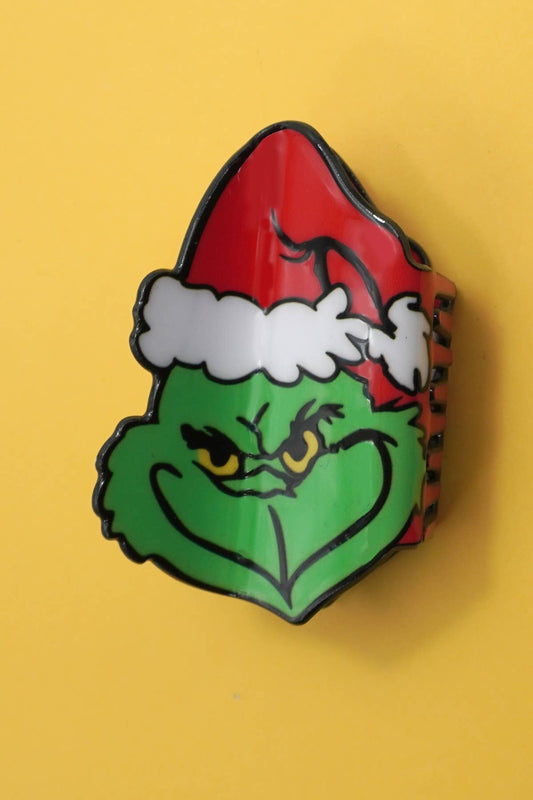 Grinch Hair Claw