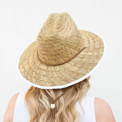 Tan/White Havana Sun Hat