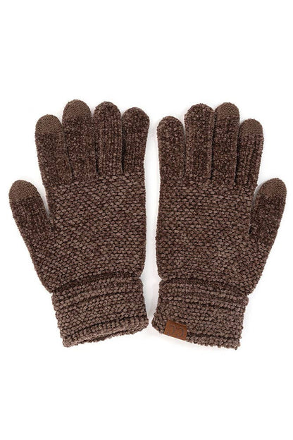 Dark Denim C.C Eco Friendly Chenille Gloves