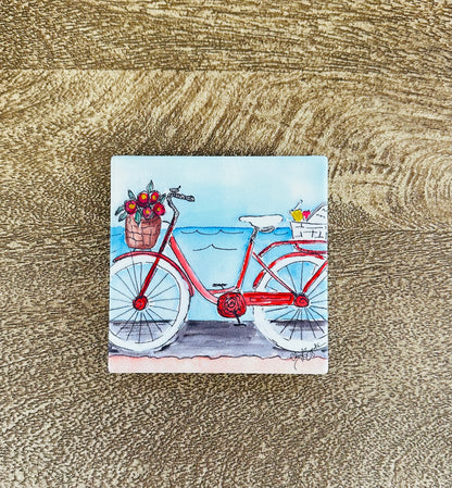 Square Coaster by Cheryl Zapata Art