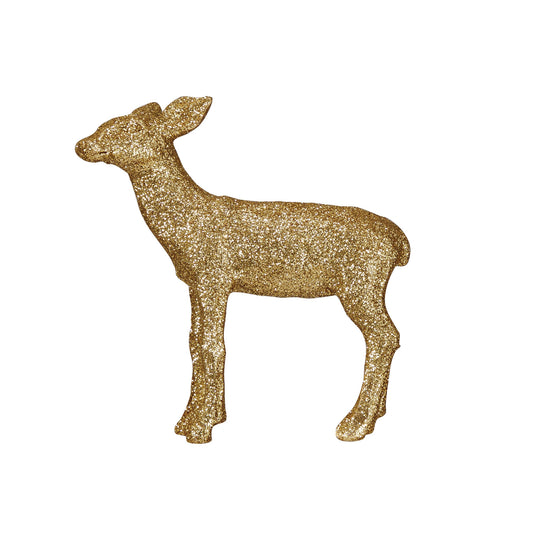 Resin Deer With Glitter