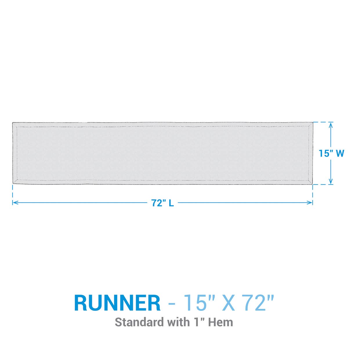Low Tide Runner 72"L