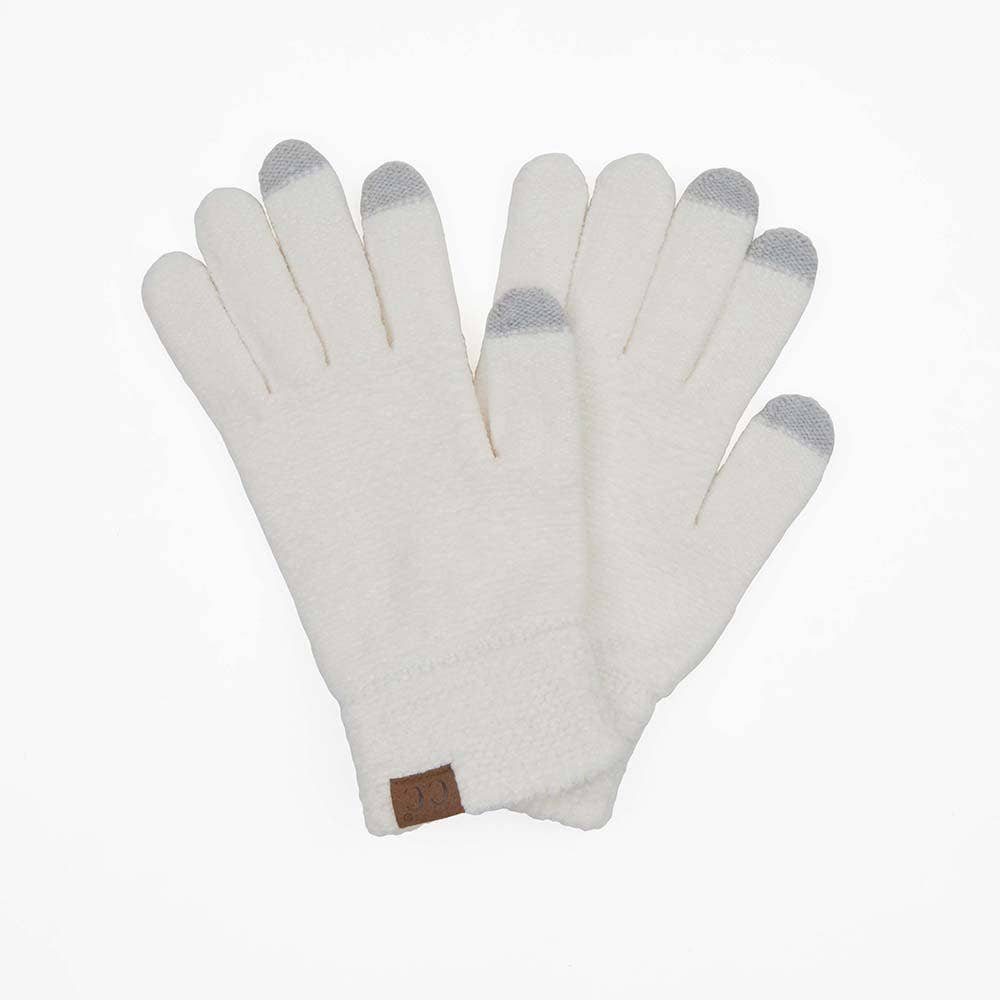 Burgandy C.C Eco Friendly Chenille Gloves