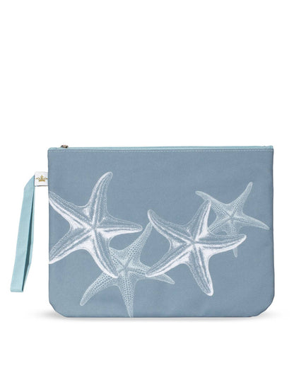 Starfish Wet/Dry Bag   Smoke Blue/White   12x9