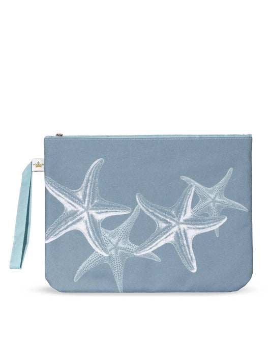 Starfish Wet/Dry Bag   Smoke Blue/White   12x9