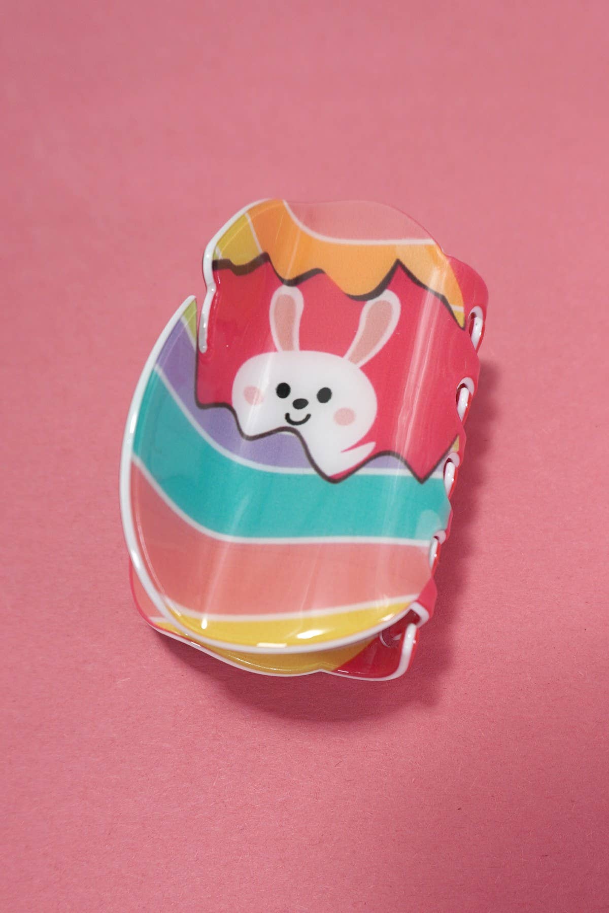 Easter Egg Bunny Hair Claw Clips